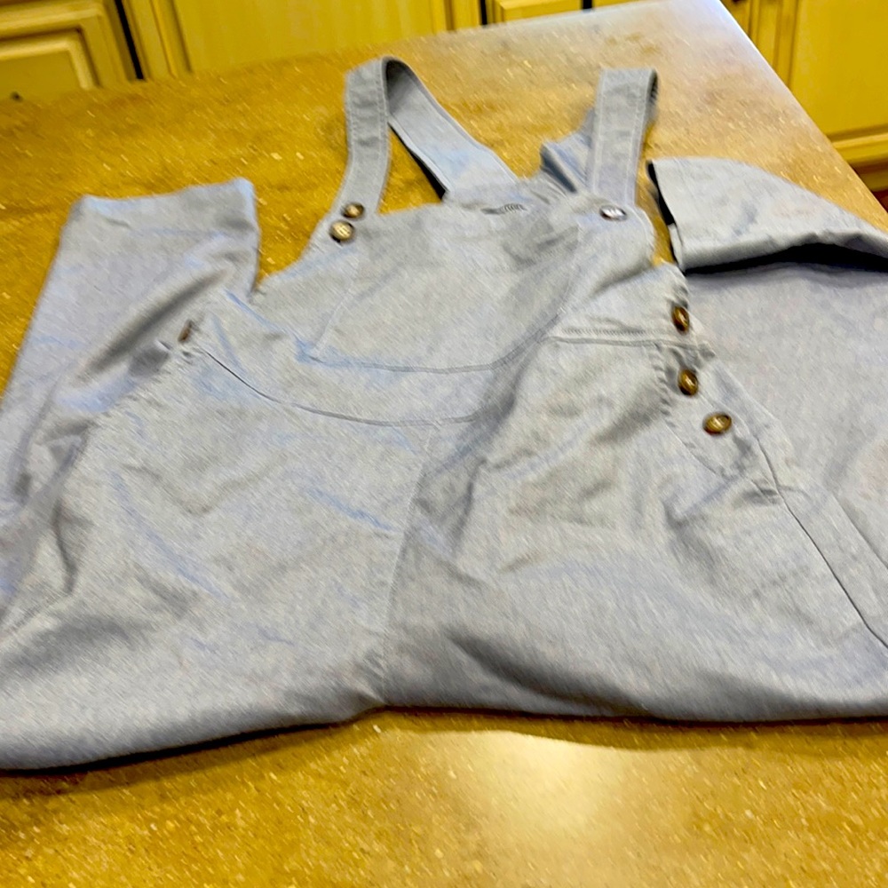 Lightweight denim overalls